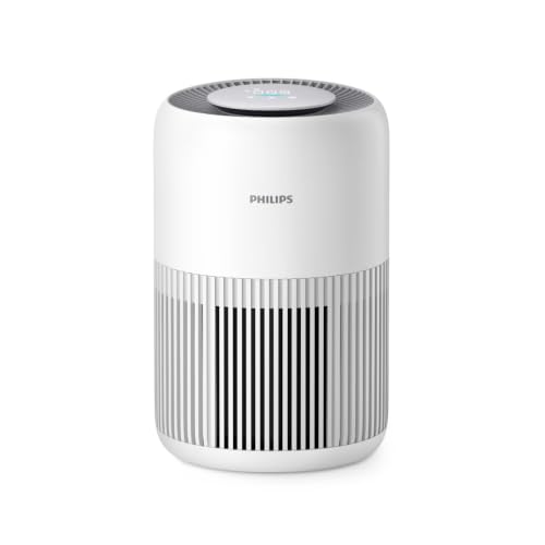 Philips AC0920 Smart Air Purifier for Home, HEPA Filter, White