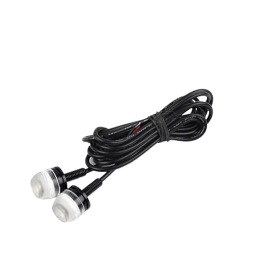 Feux arrière moto Eagle Eye 12V avec puce de signalisation LED étanche