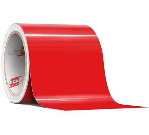 ORACAL 651 Gloss Red Adhesive Vinyl Pinstripe Detailing Tape (4" x 30ft)