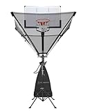 SwishGrid Basketball Rebounder Return Machine and Rebounding Shot Hoop Trainer Basketball Return System for Home Attachment & Outdoor Practice Portable - Heavy Duty Shooting Trainer