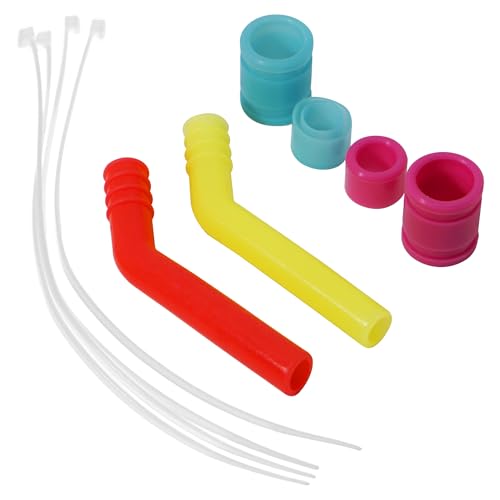 2Set ShareGoo Exhaust Pipe Tubing,Silicone Exhaust