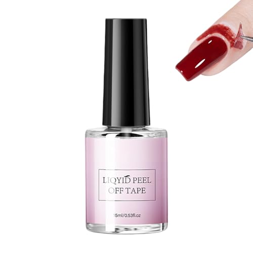 Fenayuu Peel Off Base Gel | Gel de base | 15 ml Artículos de manicura para belleza salón en casa uso diario uso personal boda con fácil aplicación y