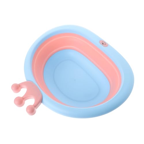 SAFIGLE 1個 洗面台ベビー cartoon crown pink anigift the 旅行用洗面台 折りたたみ洗面器 折りたたみ洗面台 ピンク