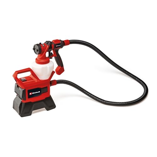 Einhell sistema di verniciatura a spruzzo TE-SY 18/90 Li-Solo Power X-Change (18 V, portata 1000 ml/min, contenitore 1200 ml, quantità regolabile di aria/vernice, incl. accessori, batteria esclusa)