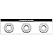United Pacific 24039 CNC Milled Billet Aluminum Door Handles, Universal Fitment, Fits Most Ford/Chevy/Mopar Handle Shafts, Brushed Finish - Pack of 2