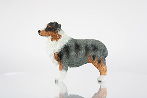 Conversation Concepts Australian Shepherd, Blue, Docked Original Dog Figurine (4in-5in)