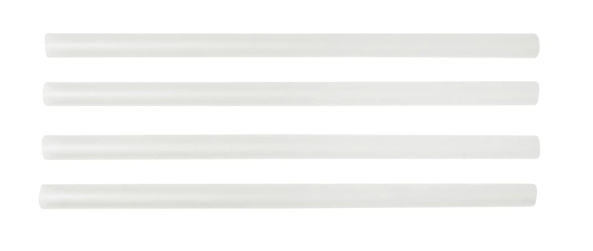 FMprofessional Plastic Straws, Diameter 10 x 200 mm, Reusable Drinking Straws, Sustainable Drinking Tubes, Environmentally Friendly Drink Straws, Quantity: 1 x Pack of 50