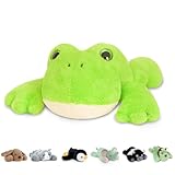 Niuniu Daddy 20' | 3.3 Pound Frog Weighted Stuffed Animals for Kids Adults, Soft Stuffed Frog Plush Toys for Sleeping Hugging, Squishy Body Pillow for Presents Birthday Christmas Holiday Easter