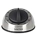 Salter Minuteur de cuisine mécanique de qualité jusqu'à 60 Minutes - Sans Pile - Garantie 2 Ans, Inox, Noir/Argent