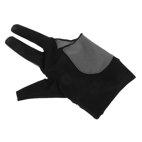 balacoo Professional Billiard Gloves for Men Wear Resistant Three Finger Design Breathable and Comfortable for Pool and Snooker Durable and Stylish