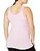 JUST MY SIZE womens Lace Tank Shirt, Paleo Pink, 3X US