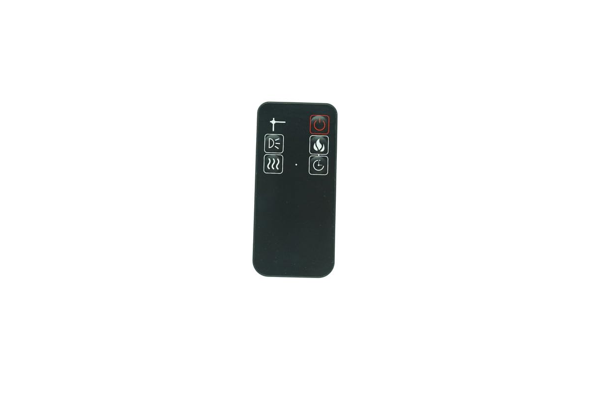 Replacement Remote Control for Muskoka MH25BL-2-O310-42C-10 MH25BL-1 MHC35BL MH25BL MH25BL-2 Wall Mounted Insert Electric Fireplace Heater