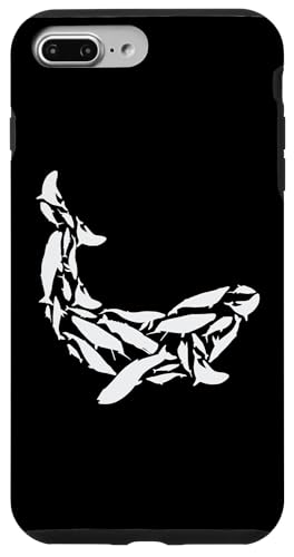Esplora il mondo di queste magnifiche creature marine con queste silhouette sorprendenti.