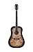 Washburn Deep Forest Burl D Acoustic Guitar, Black Fade (DFBDB)