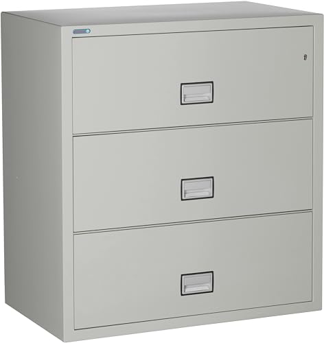 38-inch Fireproof Lateral File Cabinet with Lock