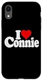 Photo Gallery i love heart connie nome su una tee custodia per iphone xr Photo Gallery i love heart connie nome su una tee custodia per iphone xr