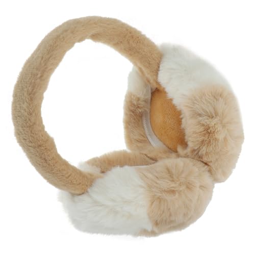 Ipetboom Girl's Winter Ear Muffs Elastic Headband Fuzzy Earmuffs for Outdoor Cold Weather Protection