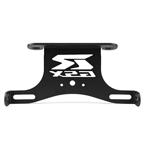 Krator 2006 2007 2008 2009 2010 Suzuki Gsxr 600/750 Fender Eliminator License Plate Holder Tidy Tail Billet Aluminum Motorcycle Black #TOP1