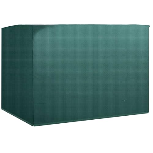 Outsunny Housse de protection pour balancelle de jardin 3 places, housse de balancelle de jardin, toile PE imperméable, anti-poussière et coupe-vent, 215 x...