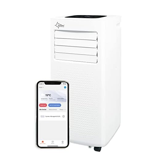 Suntec Aire acondicionado portatil Coolfixx 2.0 ECO R290 APP - Climatizador 1800 frigoria / 7000 btu - 3en1 Refrigeración, Ventilación, Deshumidificación - Silencioso - Hasta 25m2 - Smart Home Wifi