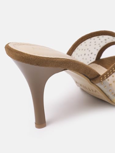Image of AXIUM Women's Embellished Stilettos Sandals, 3.5-Inch (SAN218)