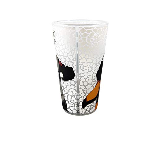 Naruto and Kakashi Hand Sign Drinking Glass, 16 oz, by Just Funky