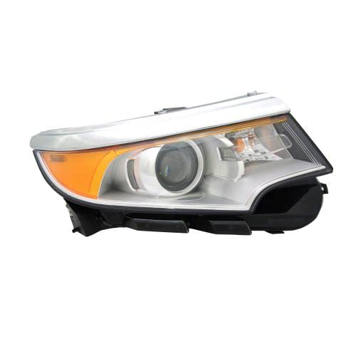 GO-PARTS - for 2011-2014 Ford Edge Front Headlight Headlamp Assembly Front Housing/Lens/Cover - Right (Passenger) Side - (Limited + SE + SEL) Replacement BT4Z 13008 A FO2503291 2012 2013