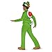 Disguise Yoshi Deluxe Costume, Official Nintendo Super Mario Costume, Kids Size Large (10-12)