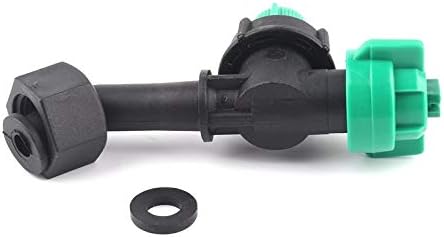 Sprinkler Controller, 1 Piece 45 Degree Agricultural Pesticide Sprayer Machine Nozzle Sprinkler Anti Leakage Fan Shaped Side Irrigation Atomizer Nozzle Automatic Water Irrigation Control System