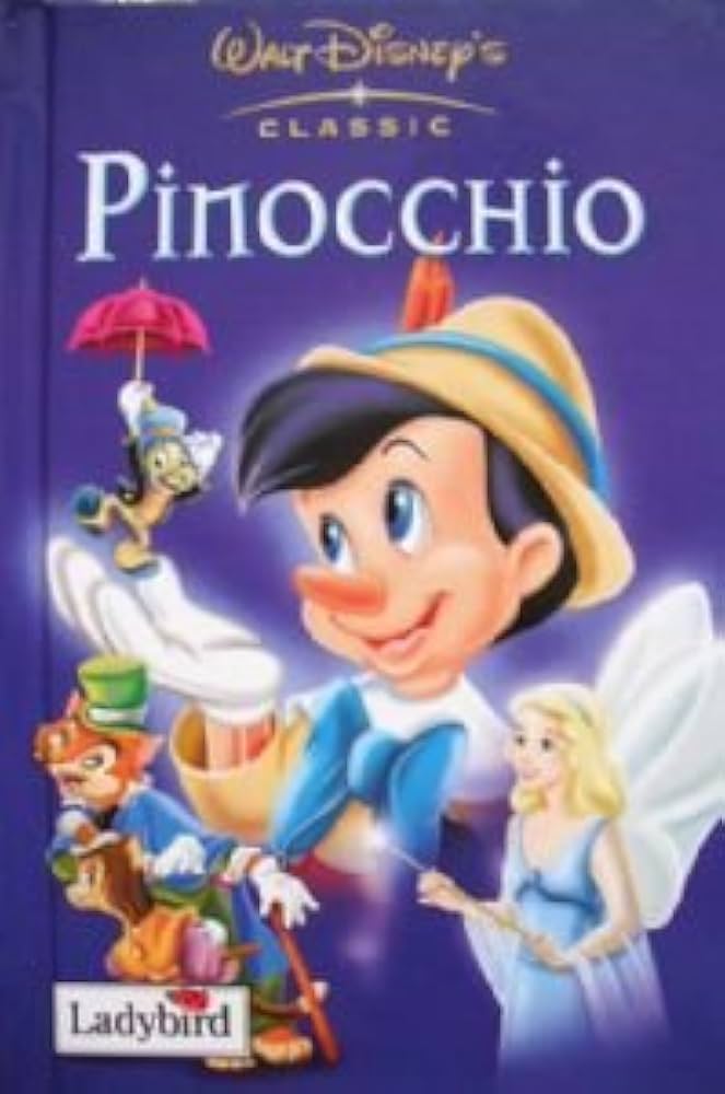 Disney - 洋書 ピノキオ Amazon | 【ピノキオ DISNEY PINOCCHIO】 洋書絵本（古本