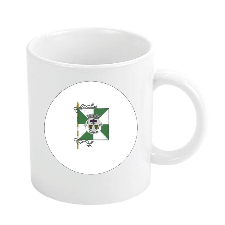 MUG . FLAG SANTANA - LIST OF PORTUGUESE MUNICIPAL FLAGS - PORTUGAL