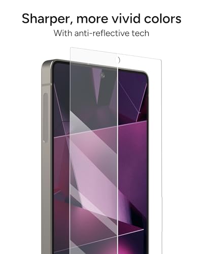 Image of ZAGG Glass XTR4 Samsung Galaxy S25 Ultra Screen Protector - Tempered Glass, 11X Stronger with Graphene, Blue Light Filtering, Anti-Reflective Technology, InvisibleShield, Easy Dust-Free Installation