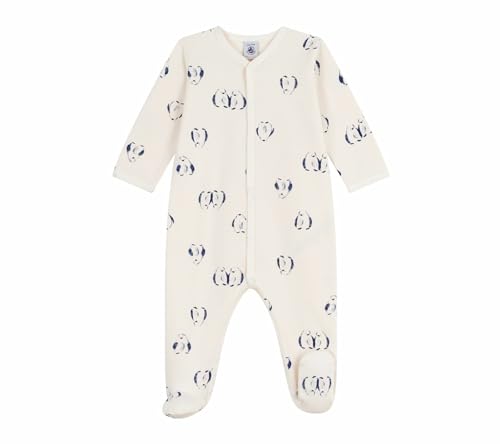Pyjama bébé molleton Petit Bateau un écrin de douceur au motif fleuri