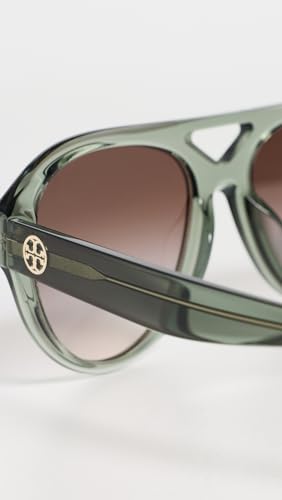 Image of Tory Burch Women's Miller Pilot Sunglasses