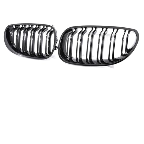 Rejilla delantera para BMW E60 E61 con acabado negro brillante de alta resistencia