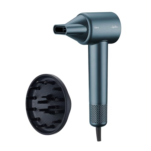 JATA JBSC1600 - Secador de Pelo Profesional 1600W con Motor Brushless 110.000 rpm – Generador de Iones, 2 Velocidades y 4 Temperaturas, Pantalla LED Digital, Compacto, con Difusor y Concentrador JATA JBSC1600 - Secador de Pelo Profesional 1600W con Motor Brushless 110.000 rpm – Generador de Iones, 2 Velocidades y 4 Temperaturas, Pantalla LED Digital, Compacto, con Difusor y Concentrador