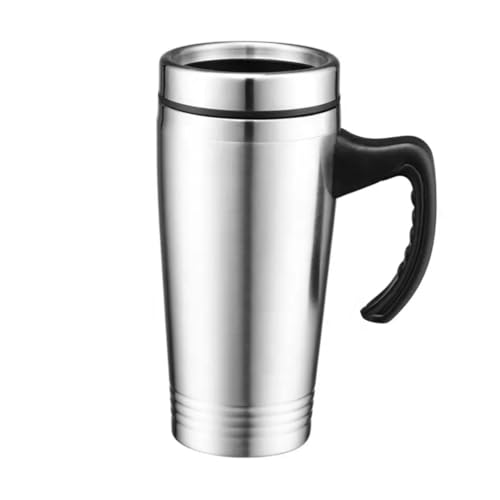 Caneca Térmica Inox 450ml Anti Vazamento Bebida quente por Mias tempo