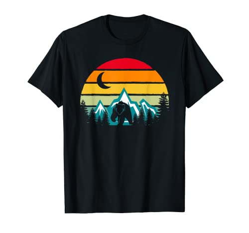 Pure nature as a heartbeat statement retro design T-Shirt