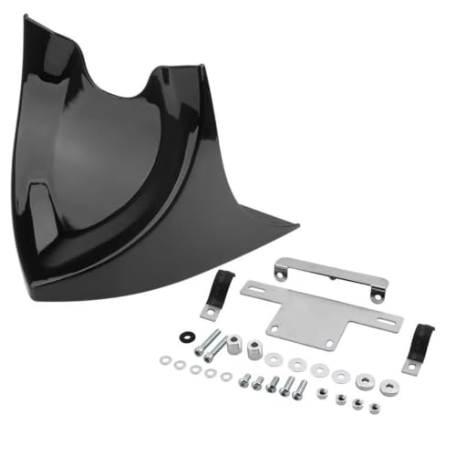 Ailerons becquet avant moto noir pour V-Rod finition premium exclusive