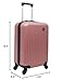 Travelers Club Cosmo Luggage, Rose Gold - 20 Inch, 20-Inch