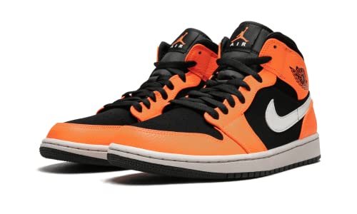 Nike Men's High-Top Sneakers Basketball Shoe, Orange Black Cone Light Bone 062, 13