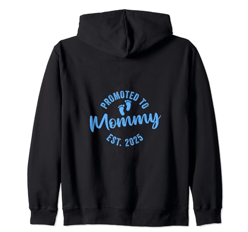 Promoted To Mommy 2025 Sudadera con Capucha
