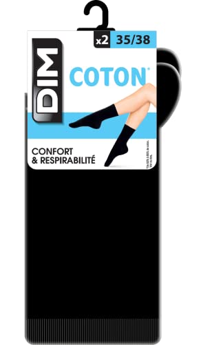 Chaussettes et collants Dim Coton Mi Chaussettes X2 pour Accessoires - vue 5