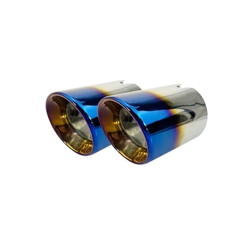 Tuyau d'échappement pour BMW M2 M3 M4 M5 M6 en acier inoxydable bleu 4 pièces pour modification