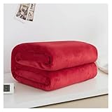 HWJFDC Manta Manta de Lana for Adultos, edredón con Aguja for Cama, Manta y Colcha de Color sólido, Funda Suave for sofá y Cama for el hogar, Mantas y Mantas(Color6,180x200cm)