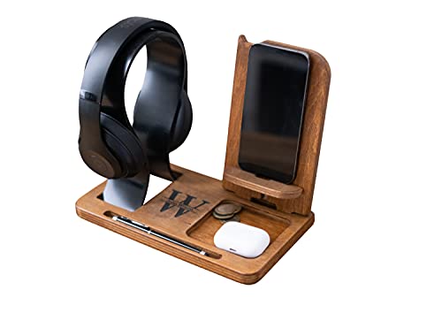 Headphone stand, Personalized Headphone holder, Gamer gift, DJ gift, Game gift, Headphone...