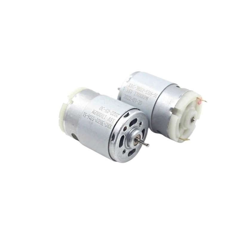 Moteur à arbre en D 380SP-5316 DC 3V 6V grande vitesse couple élevé
