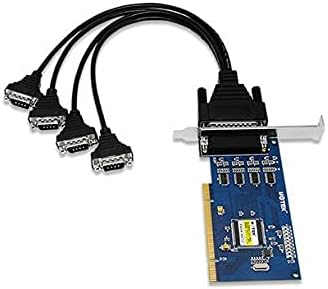 PCI to 4-Port RS232 Serial Card DB9 pin Desktop Industrial PCI Multi Serial Card PC Motherboard 4-Port Transfer Expansion