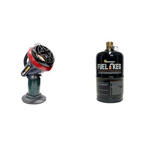 Image of Mr. Heater Little Buddy 3800-BTU Indoor Propane Heater Bundle with 1 lb. Refillable Propane Tank