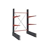 kaiserkraft | Scaffale a sbalzo Attillo pesante | un lato utile | alt x largh 2000 x 1000 mm | braccio a sbalzo 1000 mm | scaffale portante immagine